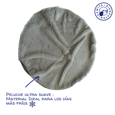 Funda cojín doble sensación térmica para cama antiestrés