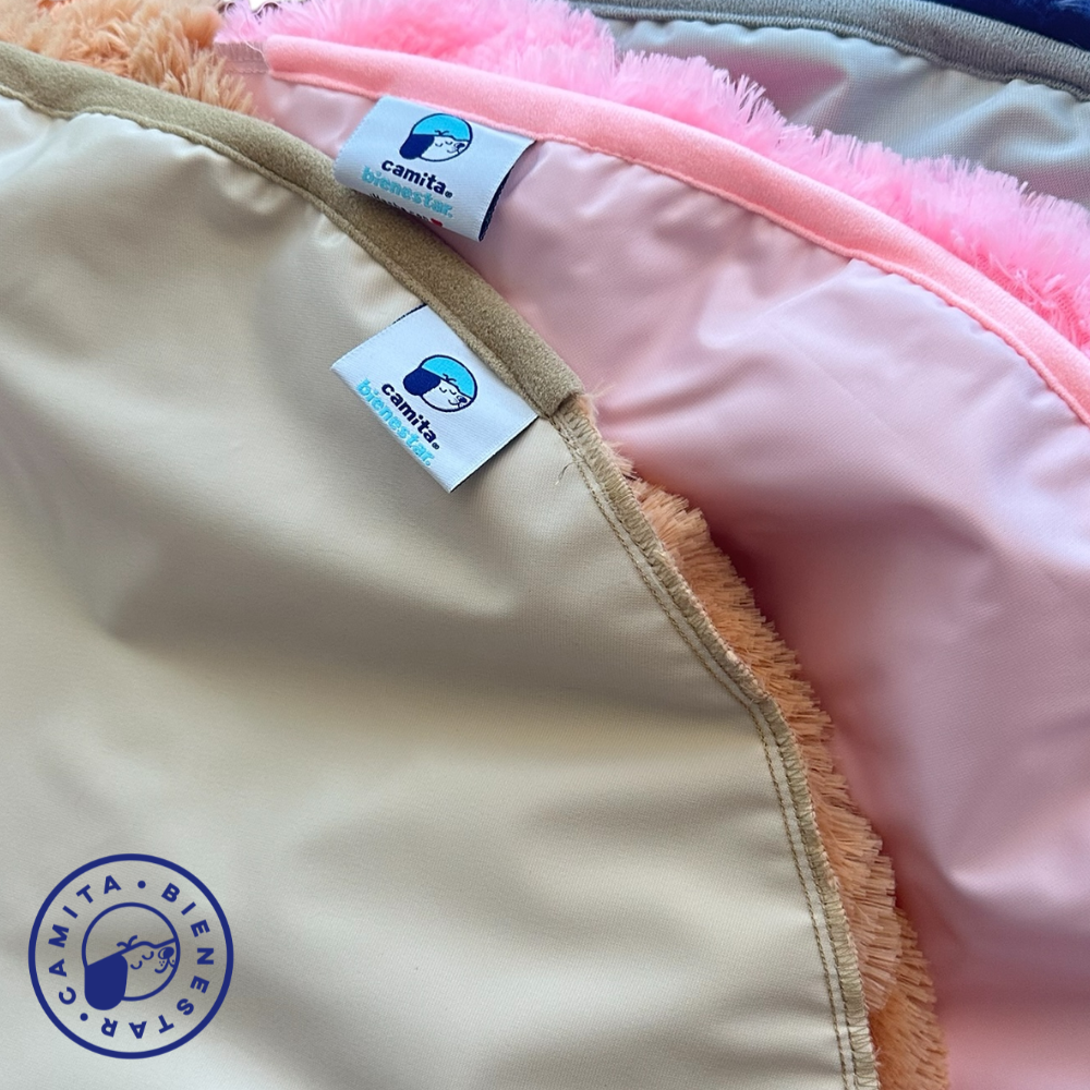 Funda intercambiable para base de cama antiestrés