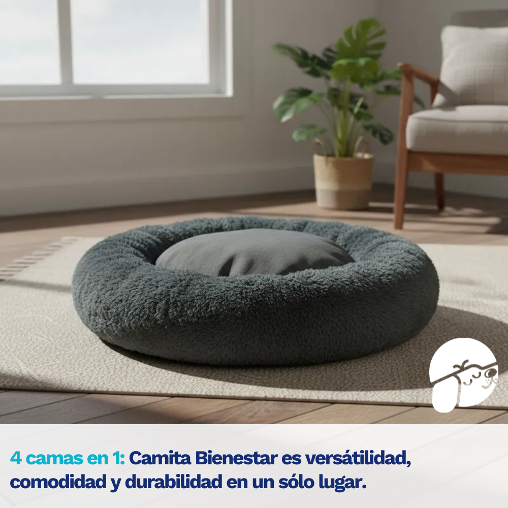 Camita Antiestrés con Memory Foam