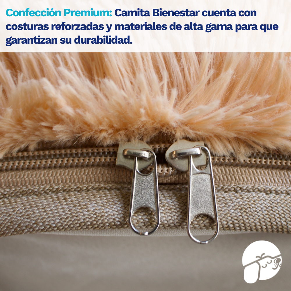 Camita Antiestrés con Memory Foam