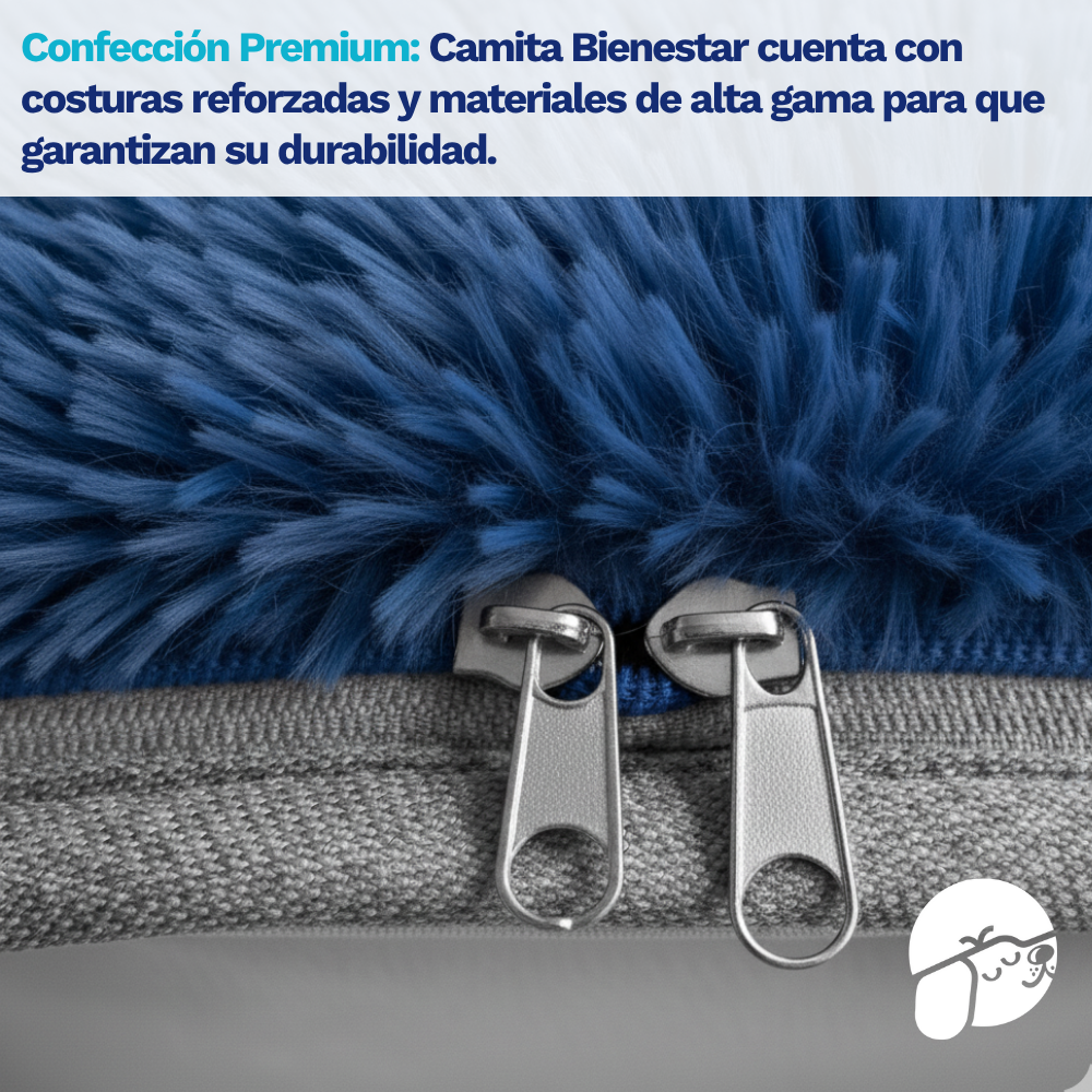 Camita Antiestrés con Memory Foam