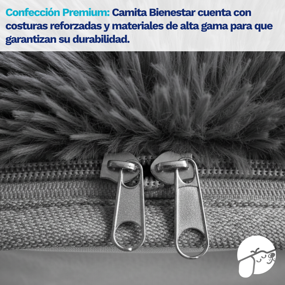 Camita Antiestrés con Memory Foam