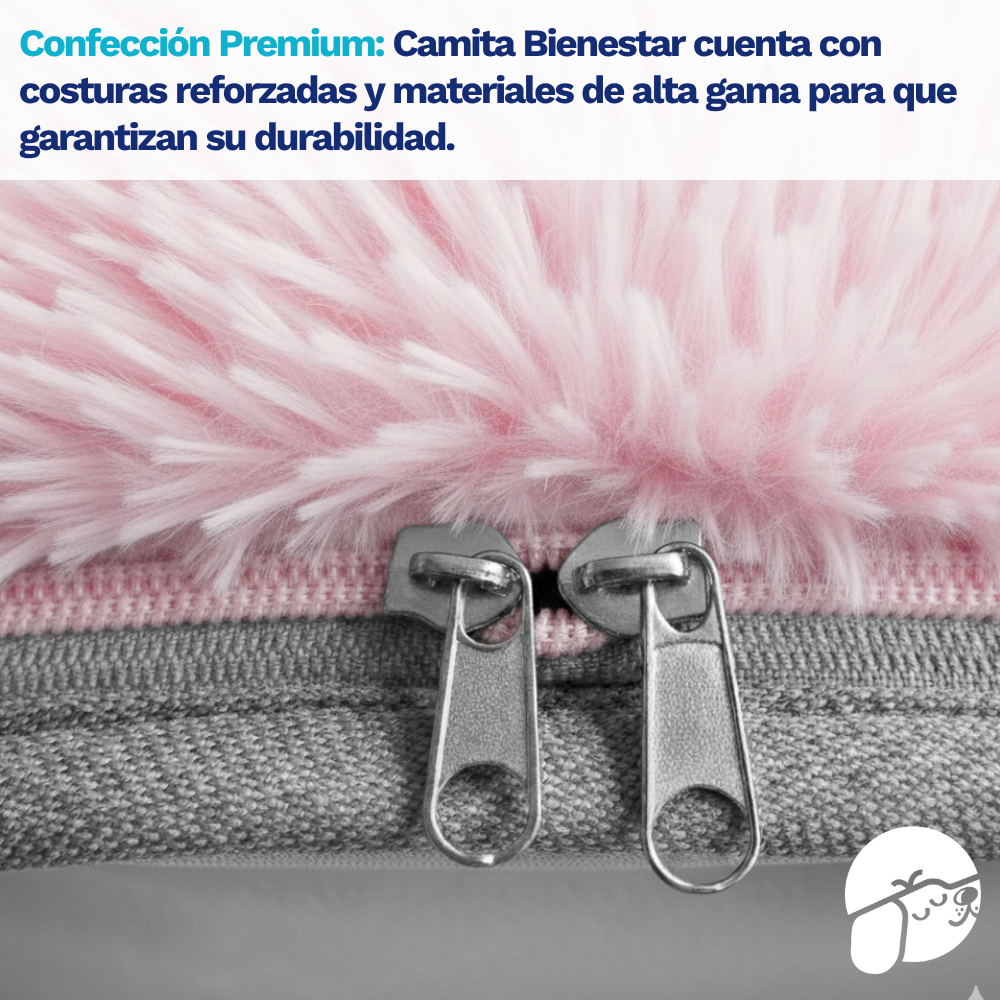 Camita Antiestrés con Memory Foam