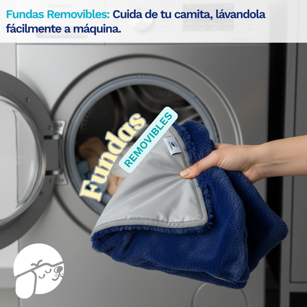 Camita Antiestrés con Memory Foam