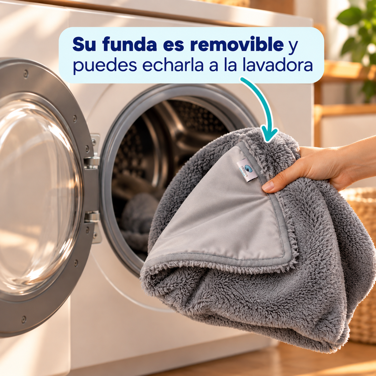 Camita Antiestrés, 4 usos en 1 con Memory Foam