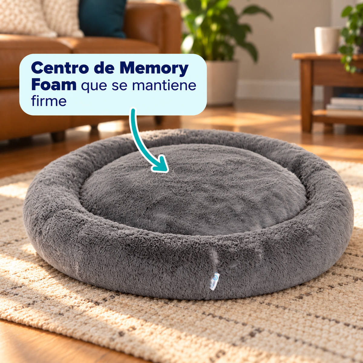 Camita Antiestrés, 4 usos en 1 con Memory Foam