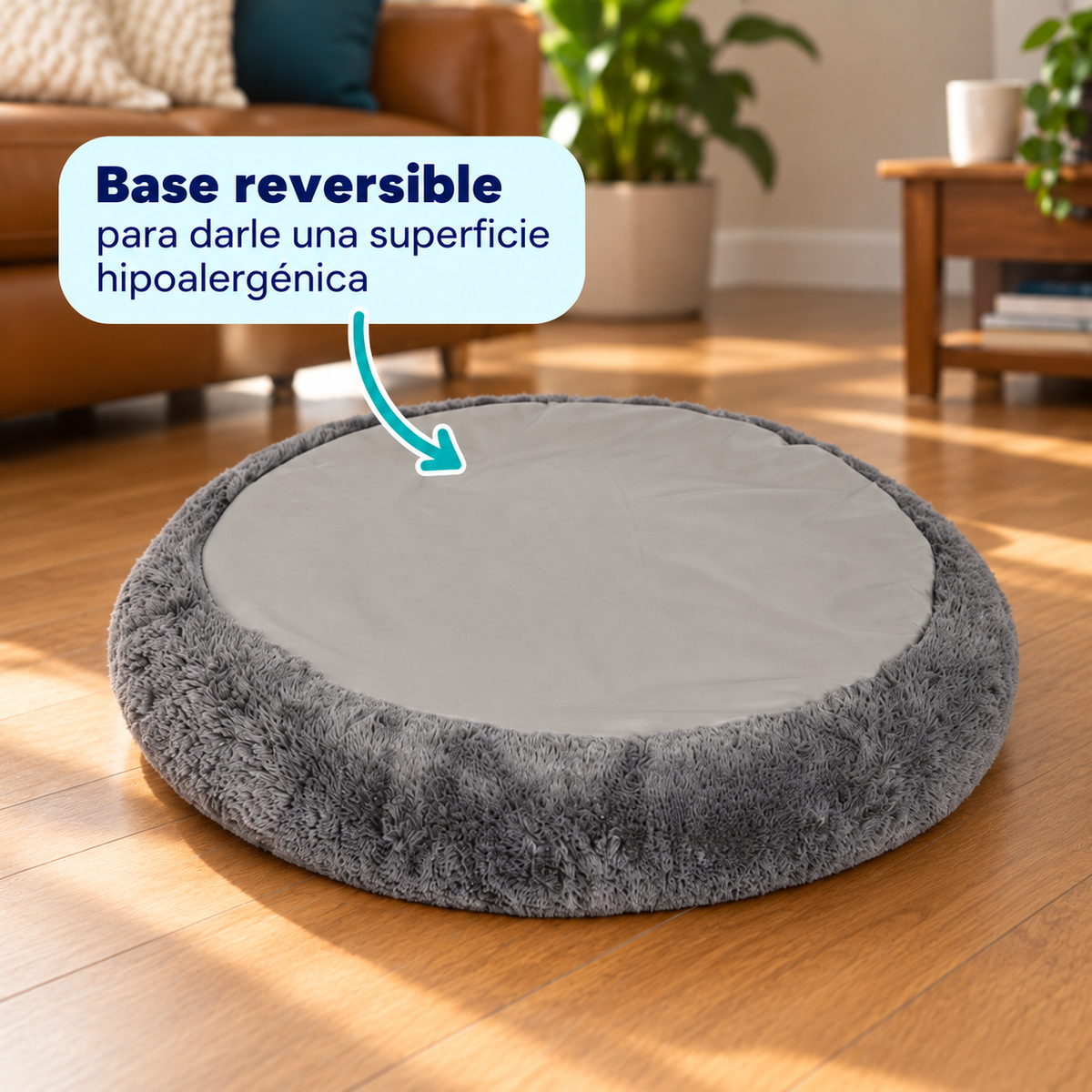 Camita Antiestrés, 4 usos en 1 con Memory Foam